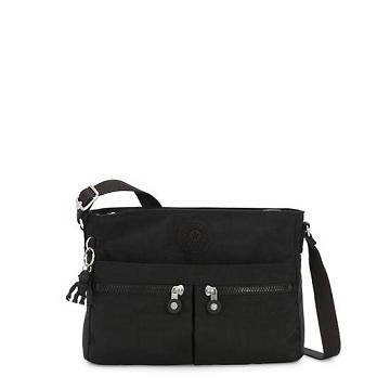 Kipling New Angie Crossbody Taske Sort | DK 1192WN